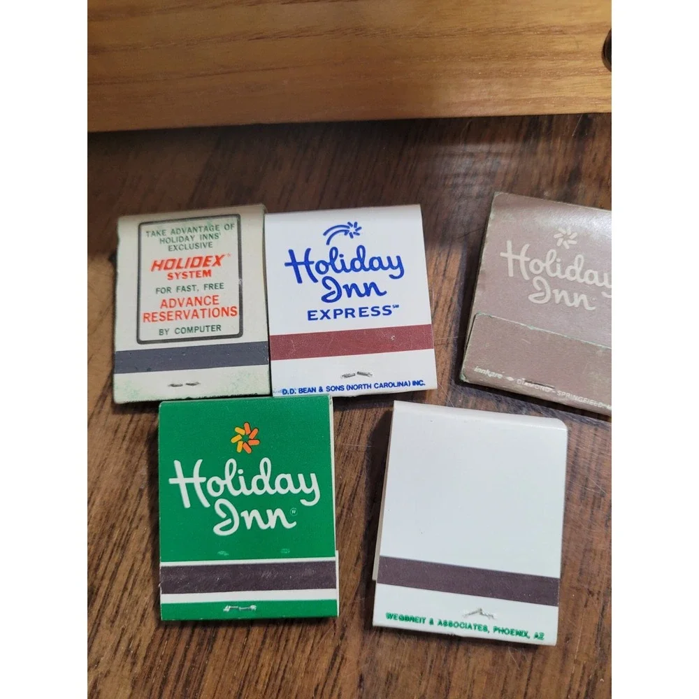 Vintage Matchbooks Holiday Inn Lot Of 4 unstruck